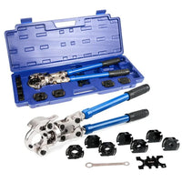 Manual Press Tool for ZOOMLOCK Kit with 1/4", 3/8", 1/2", 5/8", 3/4", & 7/8" Copper Fittings