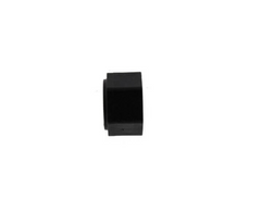 a black square object on a white background