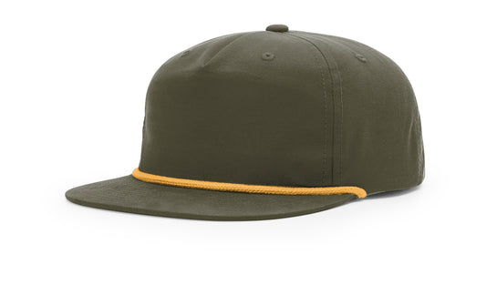 Blank 256 Richardson Flat Panel 5 Panel Rope Hat