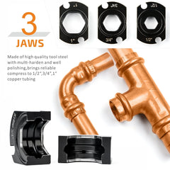 Manual ProPress Tool Kit for 1/2", 3/4", & 1" Copper Fittings