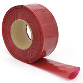 1"x200FT 4Mil Red Poly Protective Sleeve for Concrete Slabs
