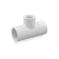 PVC (Sch 40) Threaded Tee, Various Sizes