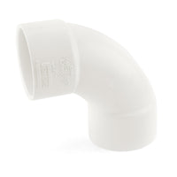 PVC (Sch 40) Sweep 90 Elbow, Various Sizes