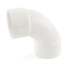 PVC (Sch 40) Sweep 90 Elbow, Various Sizes