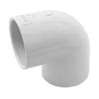 PVC (Sch 40) 90 Elbow, Various Sizes