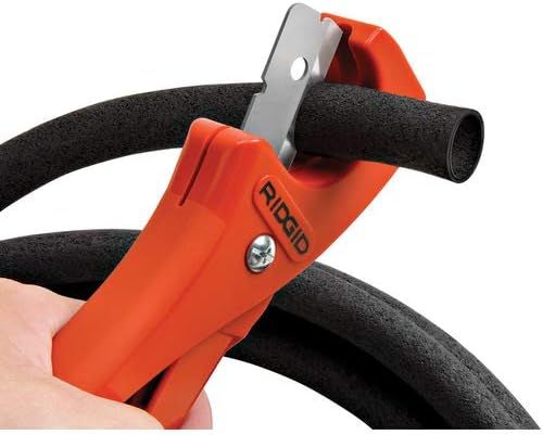 RIGID 23488 1/8" to 1-5/8" Single Stroke Plastic Pipe & Tubing Cutter, PC-1250 RIGID 23488 1/8" to 1-5/8" Single Stroke Plastic Pipe & Tubing Cutter, PC-1250