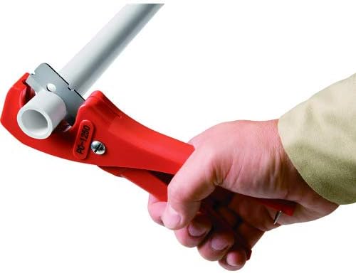 RIGID 23488 1/8" to 1-5/8" Single Stroke Plastic Pipe & Tubing Cutter, PC-1250 RIGID 23488 1/8" to 1-5/8" Single Stroke Plastic Pipe & Tubing Cutter, PC-1250