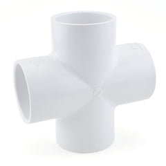 PVC (Sch 40) Cross, Various Sizes