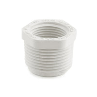 PVC (Sch 40) Female x Male Threaded Bushing, Various Sizes
