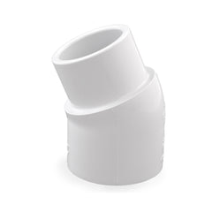 PVC (Sch 40) Street 22.5 Elbow, Various Sizes