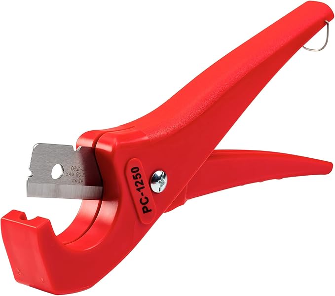 RIGID 23488 1/8" to 1-5/8" Single Stroke Plastic Pipe & Tubing Cutter, PC-1250