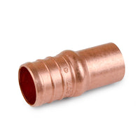 a copper pipe on a white background