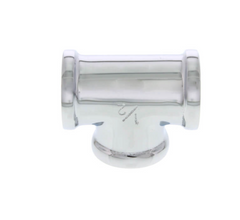 a close up of a metal object on a white background