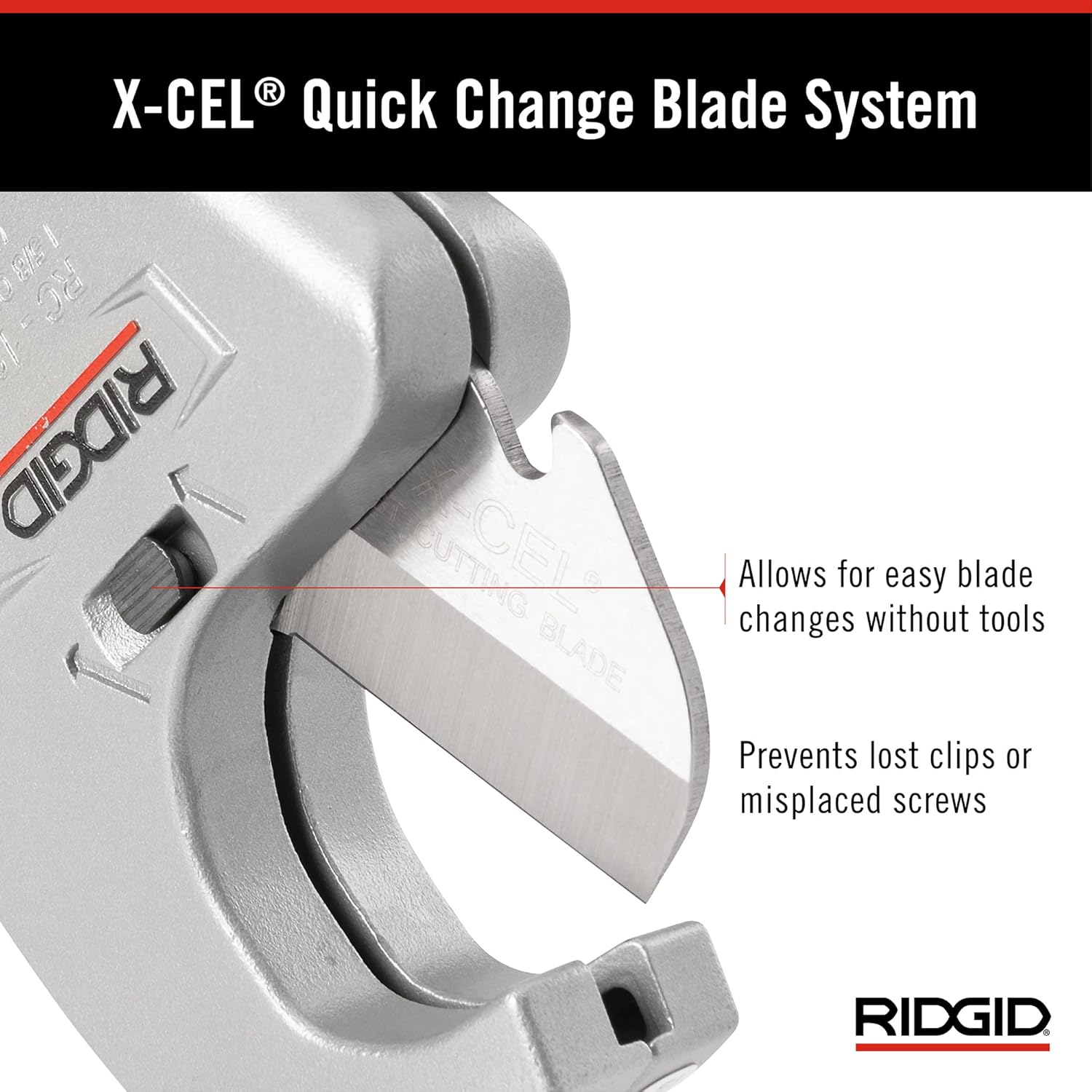 RIGID 23498 1/8" to 1-5/8" Ratchet Action Plastic Pipe & Tubing Cutter, RC-1625 RIGID 23498 1/8" to 1-5/8" Ratchet Action Plastic Pipe & Tubing Cutter, RC-1625
