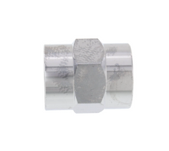 a close up of a metal object on a white background