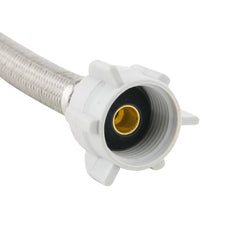 3/8 In. Compression X 7/8 In. Ballcock Nut X 16 In. Braided Polymer Toilet Supply Line