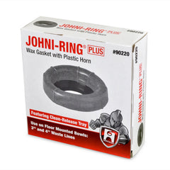 90220 Johni-Ring Closet Wax Gasket/Ring with Flange, Standard, fits 3" or 4"