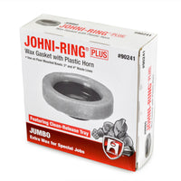 90241 Johni-Ring Closet Wax w/ Horn Gasket/Ring with Flange, Jumbo, fits 3" or 4"