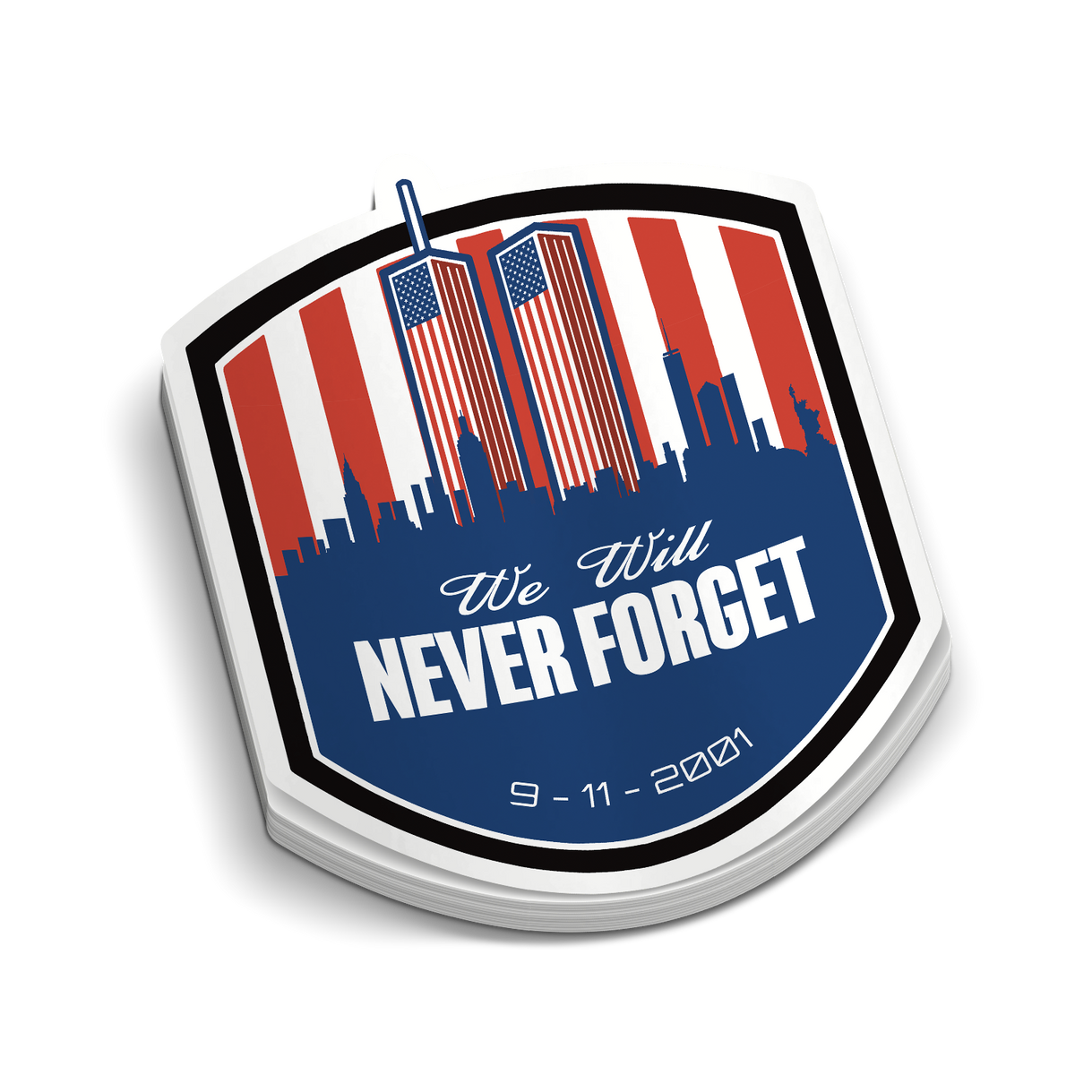 9/11 Commemorative Sticker Pack