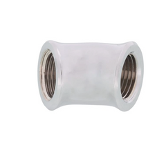 a white plastic pipe fitting