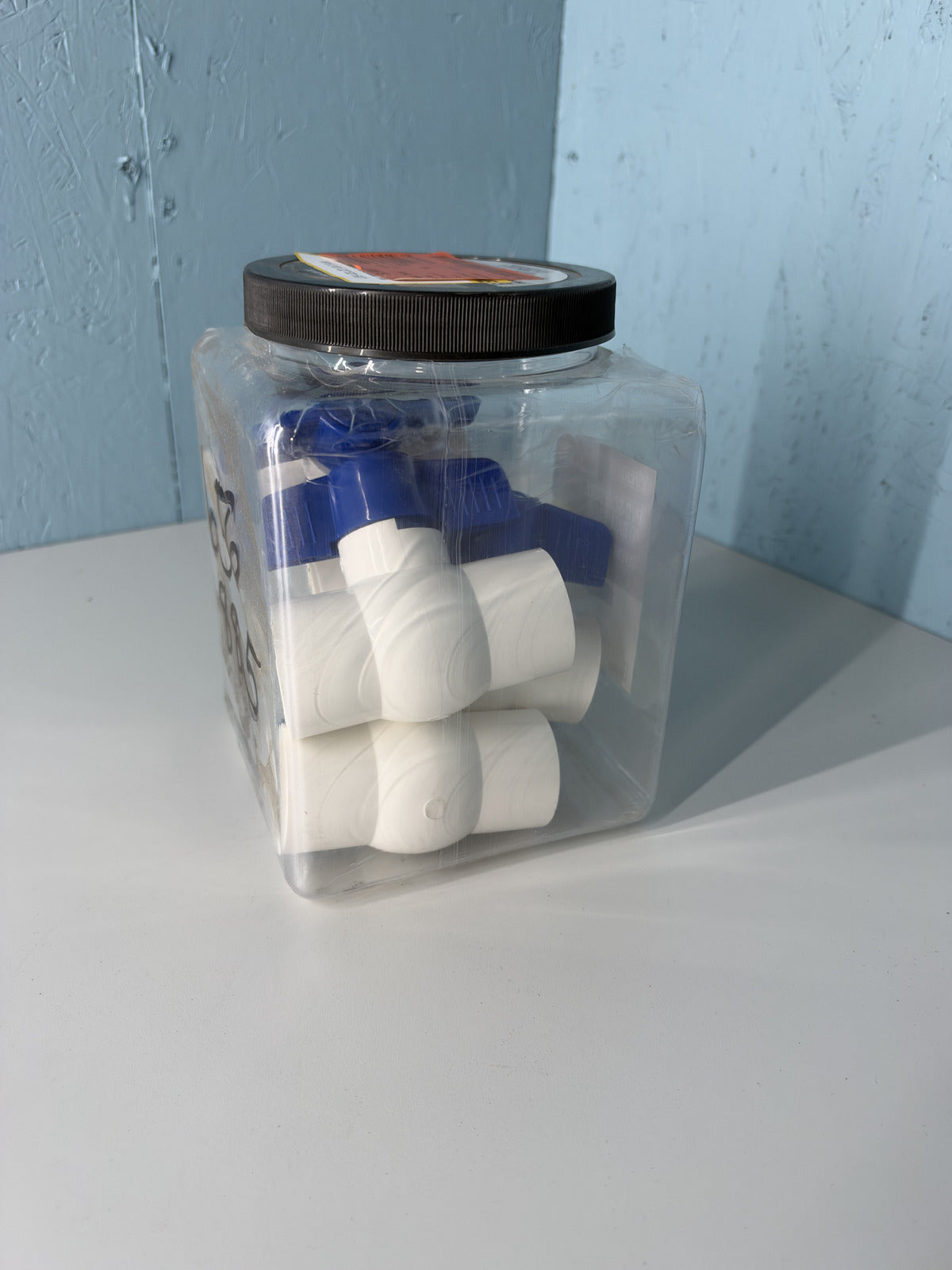 5PACK Everbilt 1" PVC Schedule 40 Ball Valve Solvent 5-Pack
