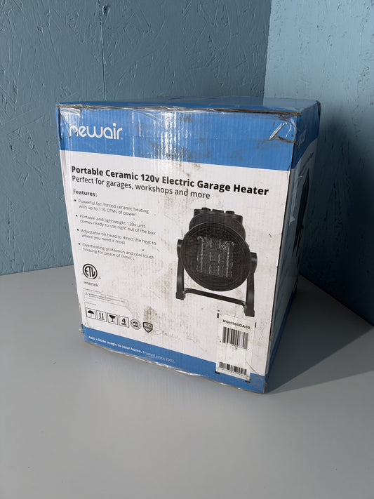 Newair Portable Ceramic Garage Heater 120v