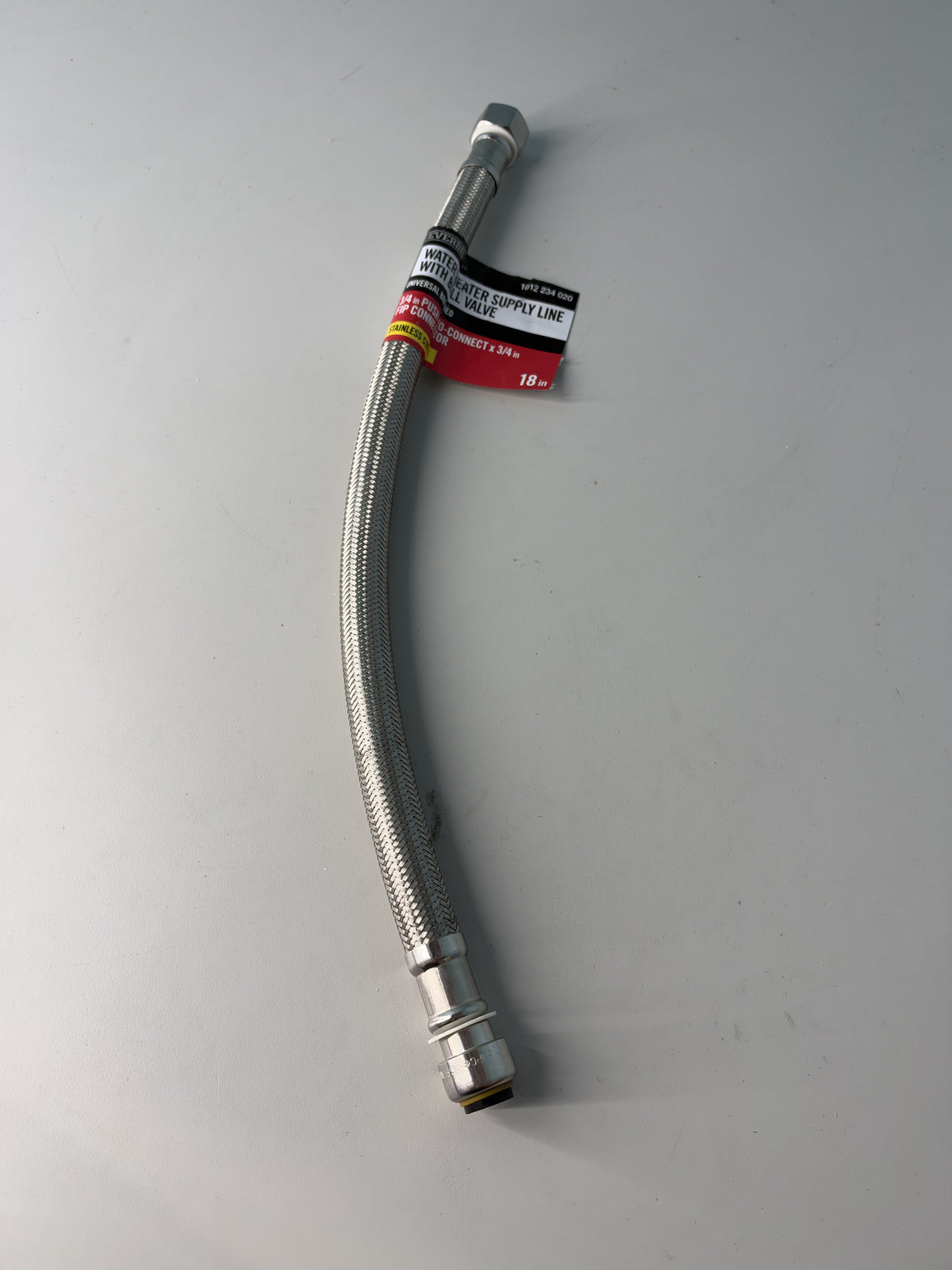 Everbilt 18x3/4" Push To Connect Water Heater Stainless Braided 18" 1012.234.020