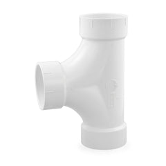 PVC DWV 2-Way Cleanout Tee, Various Sizes