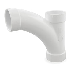 PVC DWV Combo Wye w/ 45, Various Sizes