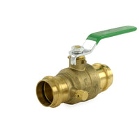 ProPress Ball Valve w/ Waste Outlet, Various Sizes, Lead Free, w/ Drain