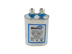 15 MFD Oval Motor Run Capacitor (370V)
