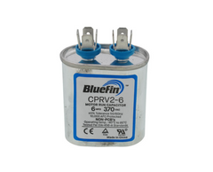 6 MFD Oval Motor Run Capacitor (370V)