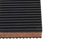 3x3x7/8" Rubber Cork Anti-Vibration Pad