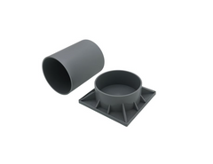 6" 2-Piece Heat Pump Riser