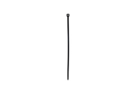 6" Nylon Standard Cable Ties, UV Black (Pack of 100)