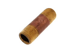 1-1/2" Brass Pipe Nipple, Lead Free, Various Lengths