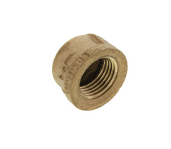 Brass FPT Cap, Lead Free, Various Sizes