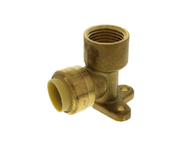 Push Fit Drop Ear, FPT, Push To Connect, Various Sizes