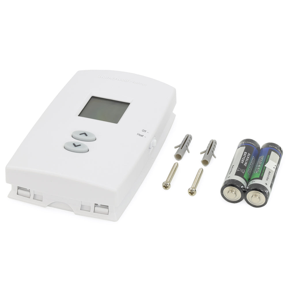 TH1100DV1000 PRO 1000 Non-Programmable Vertical Thermostat, Heat Only TH1100DV1000 PRO 1000 Non-Programmable Vertical Thermostat, Heat Only