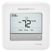 TH4210U2002 T4 Pro Programmable Thermostat, 1H/1C Conventional or 2H/1C Heat Pump + Aux. Heat