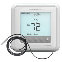 TH6100AF2004 T6 Pro Hydronic Programmable Thermostat w/ Floor Slab Sensor, Heat Only