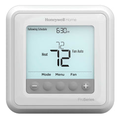 TH6320U2008 T6 Pro Programmable Thermostat, 2H/2C Conventional or 3H/2C Heat Pump + Aux. Heat