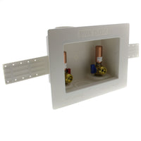 1/2" Crimp PEX Hammer Arrestor Washing Machine Outlet Box