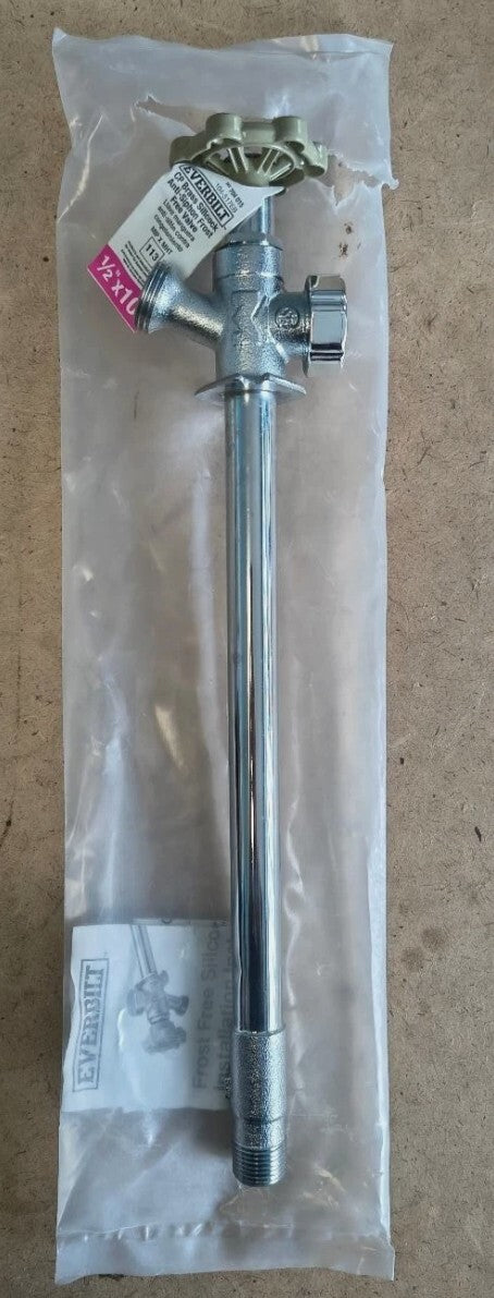 Everbilt 104-517EB 1/2x10" Frost Proof Anti-Siphon Sillcock