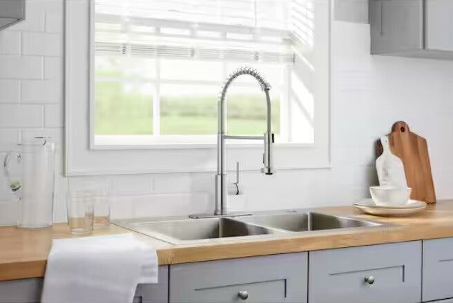 Glacier Bay Paulina Spring Pull Down Kitchen Faucet 1007.907.578