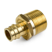 a brass fitting for a hose
