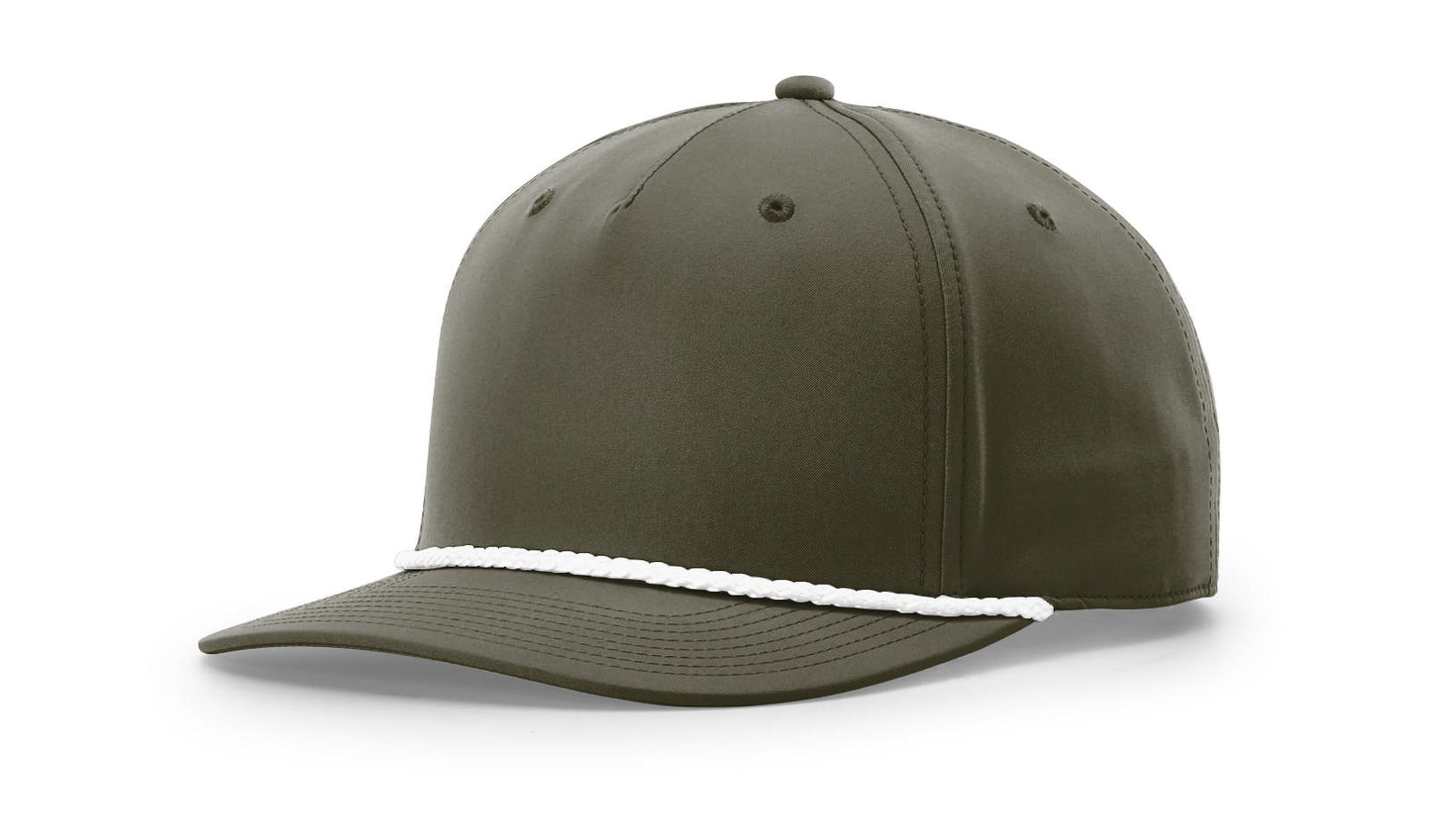 Blank 258 Richardson 5 Panel Rope Hat