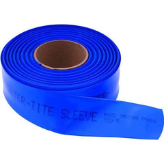 1"x200FT 6Mil Blue Poly Protective Sleeve for Concrete Slabs