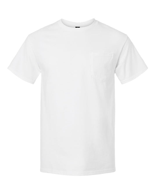 Blank 2300 Gildan Pocket Ultra Cotton T-Shirt Short Sleeve