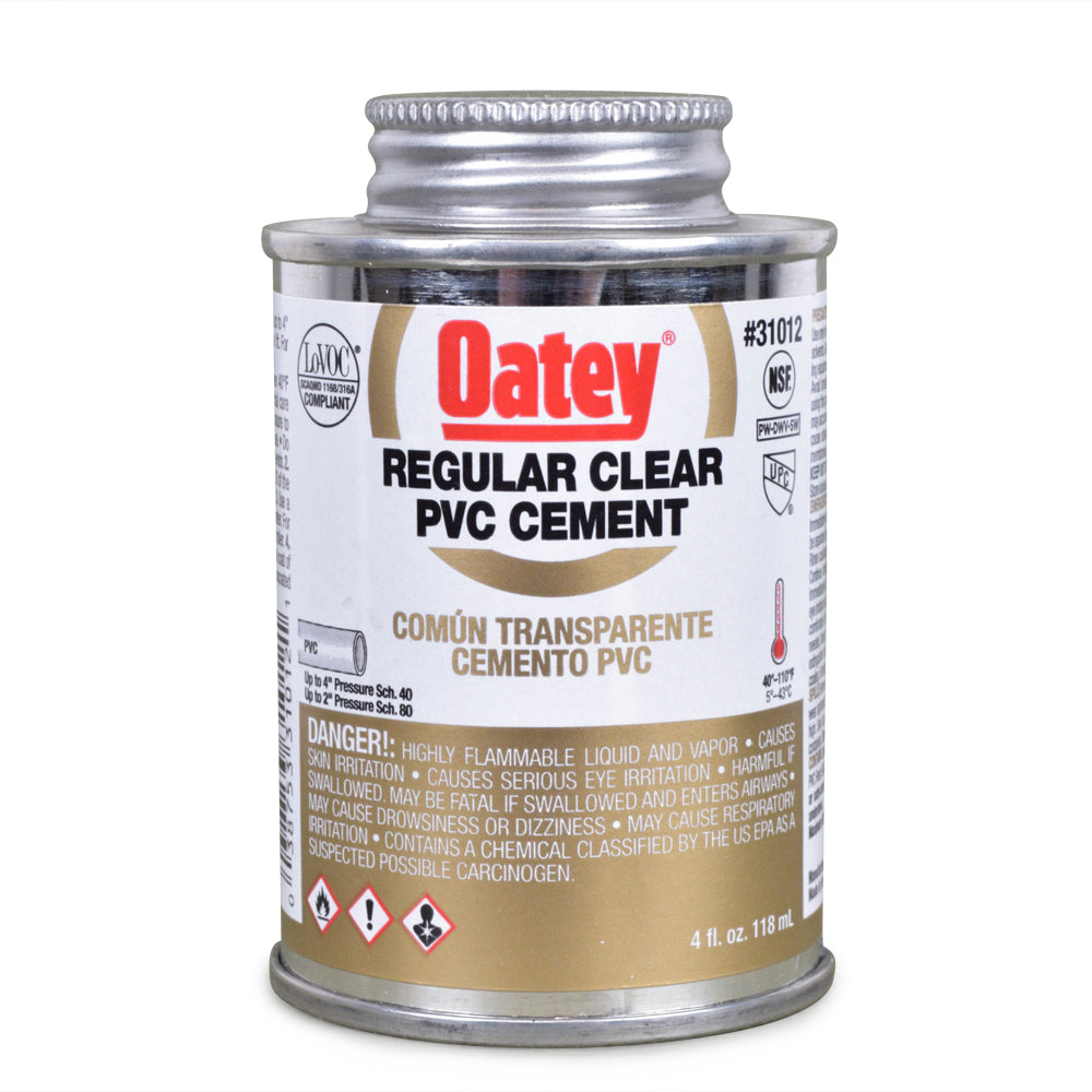 Oatey PVC Regular Clear Cement